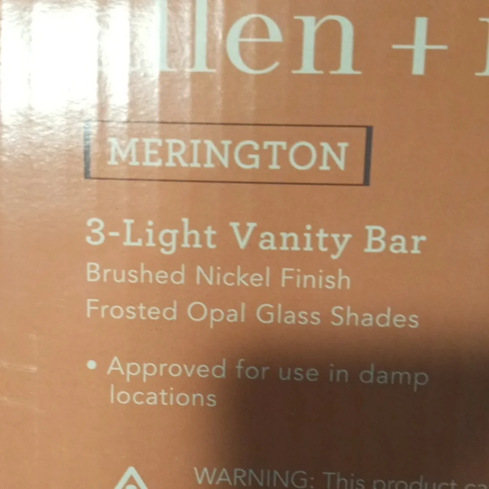 Allen + Roth 3 Light Vanity Bar - Picture 4 of 4